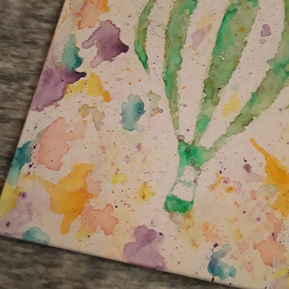Hot Air Ballon Colorful Art - Picture 3 of 6